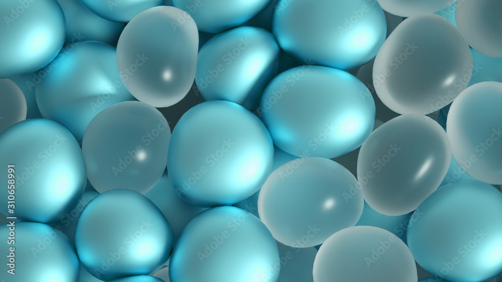 Beautiful background with beads, particles and simulation. 3d illustration, 3d rendering. Beautiful background with beads, particles and simulation. 3d illustration, 3d rendering.