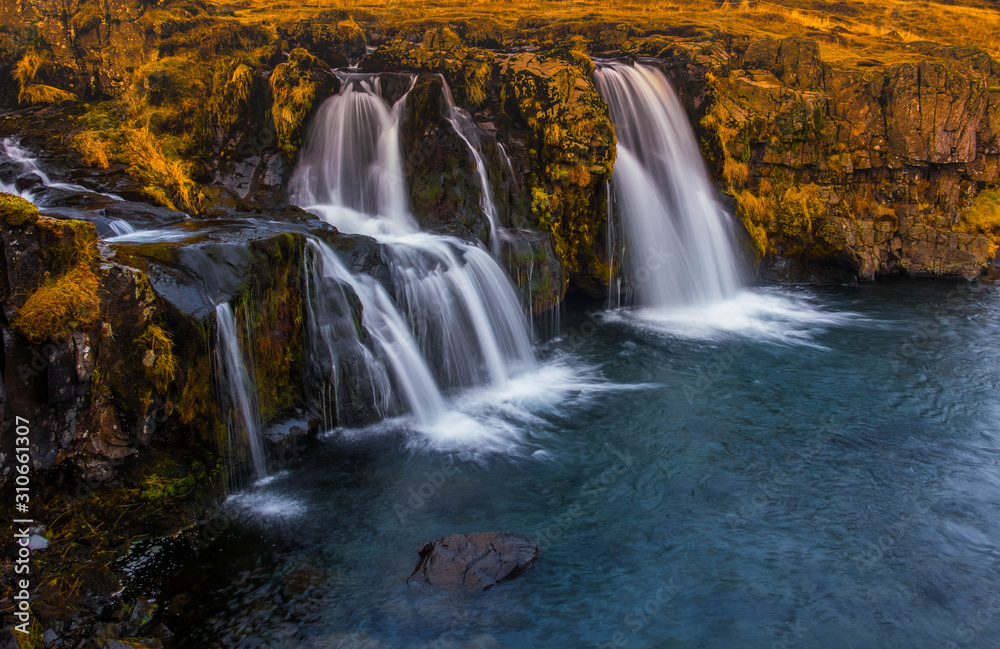 Experience the iconic, Kirkjufell mountain in the Snaefellsnes Peninsula, Iceland. Experience the iconic, Kirkjufell mountain in the Snaefellsnes Peninsula, Iceland.