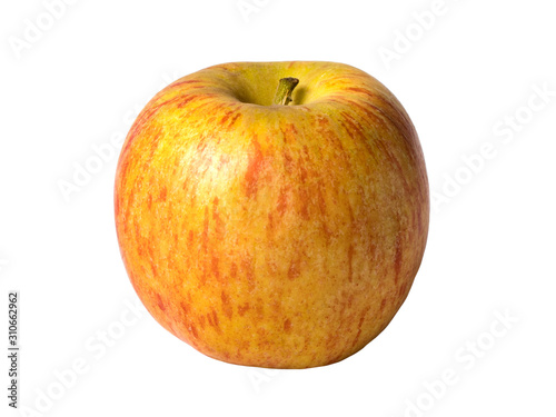 Isolated fresh apple on a white background