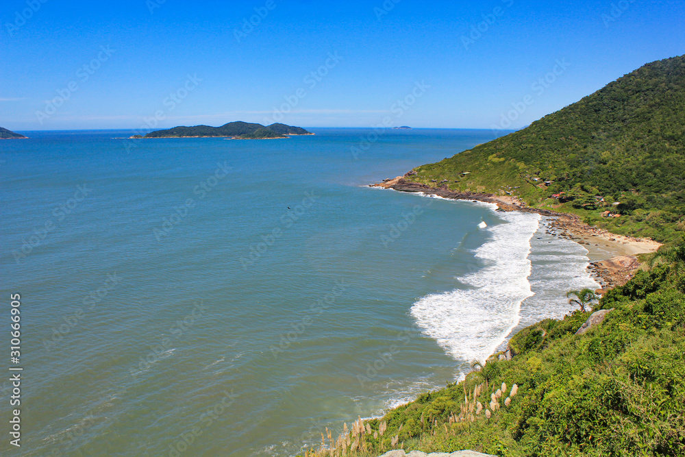 Southern beaches of Florianópolis island, Santa Catarina, Brazil