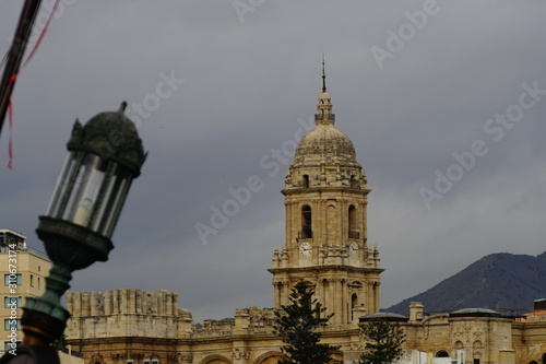 galleon in the port of malaga andalusia spain photo