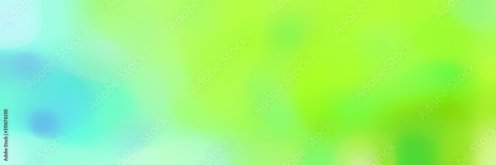 blurred horizontal background with green yellow, aqua marine and pale green colors and free text space blurred horizontal background with green yellow, aqua marine and pale green colors and free text space