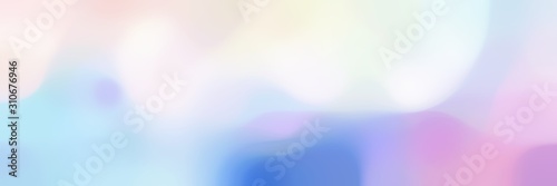 smooth horizontal background with lavender, white smoke and corn flower blue colors and free text space