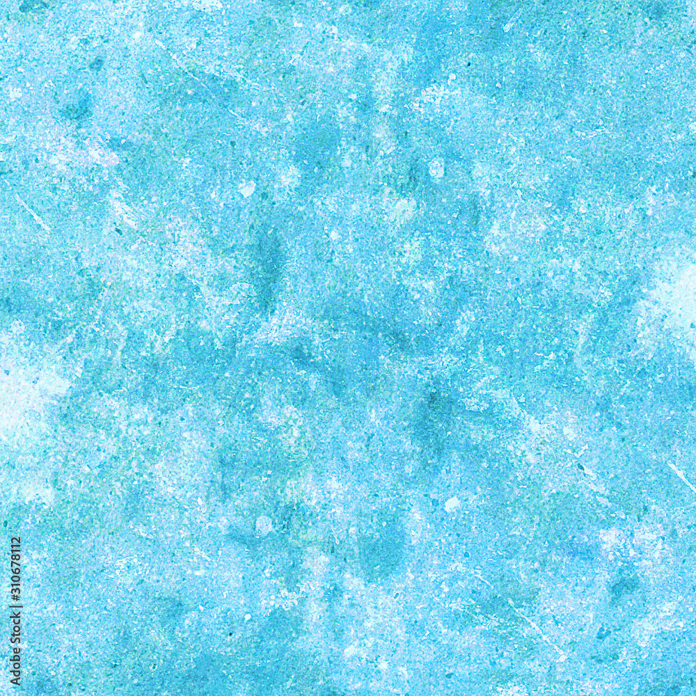 Obraz premium Blue White Splatter Textured Background Wall