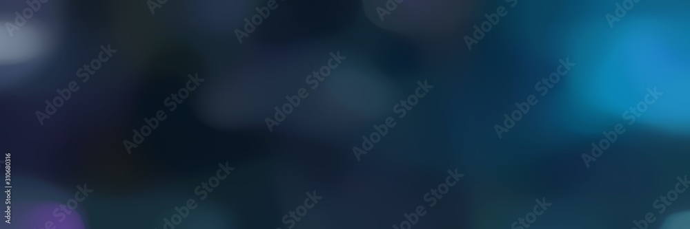 blurred horizontal background with very dark blue, strong blue and dark slate gray colors and free text space