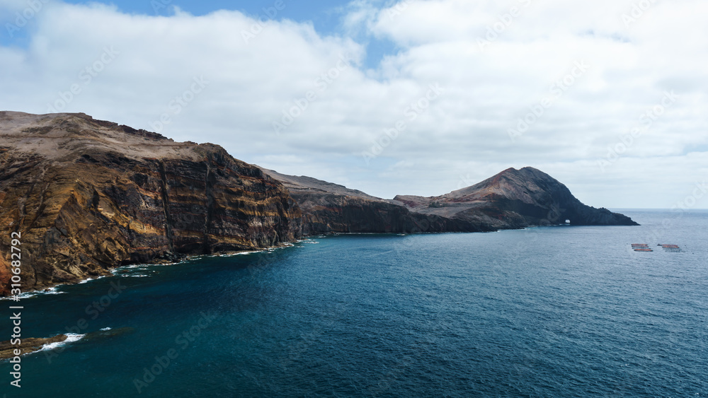 beautiful landscape of Ponta de Sao Lourenco and Atlantic Ocean, Madeira beautiful landscape of Ponta de Sao Lourenco and Atlantic Ocean, Madeira