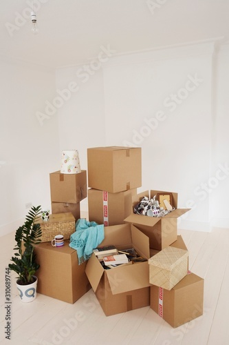 Moving Boxes In New House © moodboard