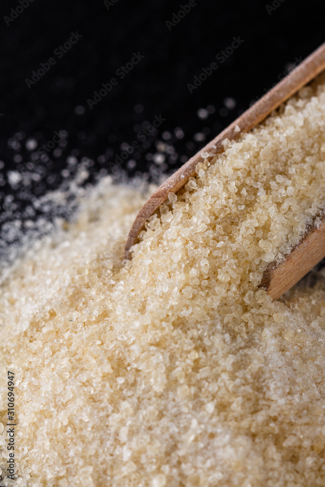 natural animal gelatin on a dark stone background natural animal gelatin on a dark stone background