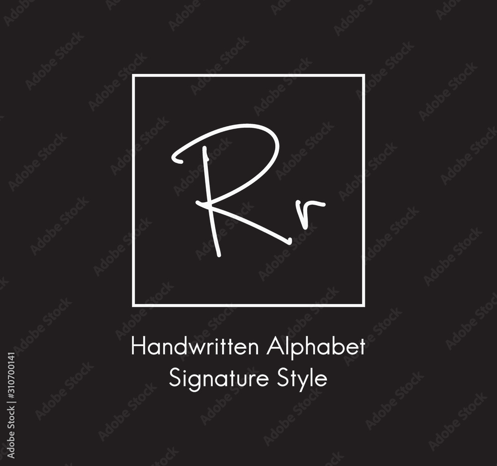 Letter Alphabet Signature Style Handwritten Calligraphy Letter Alphabet Signature Style Handwritten Calligraphy