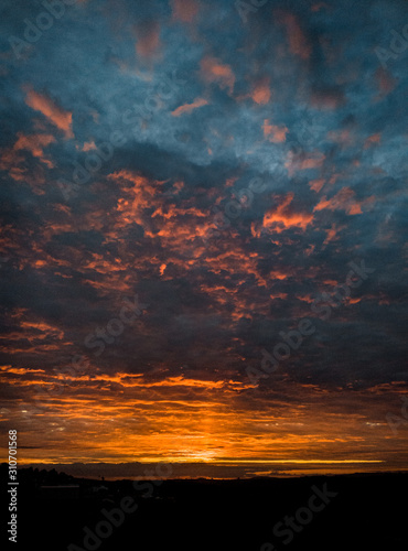 sunset in the sky © Samukah.Jr