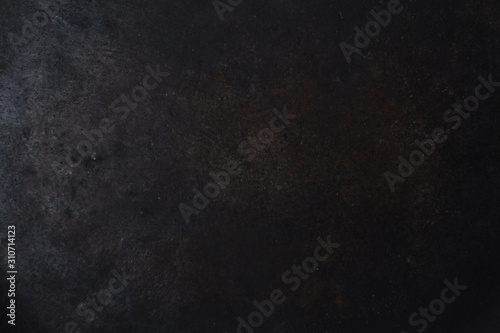 Empty black uneven  metal texture 