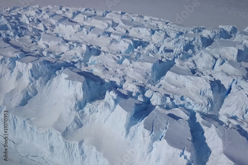 Ice arrays of antarctica. Icebergs in Antarctic