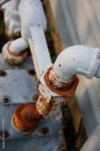 rusted utilities