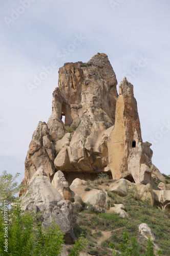 stone formations in cappadocia turkey
