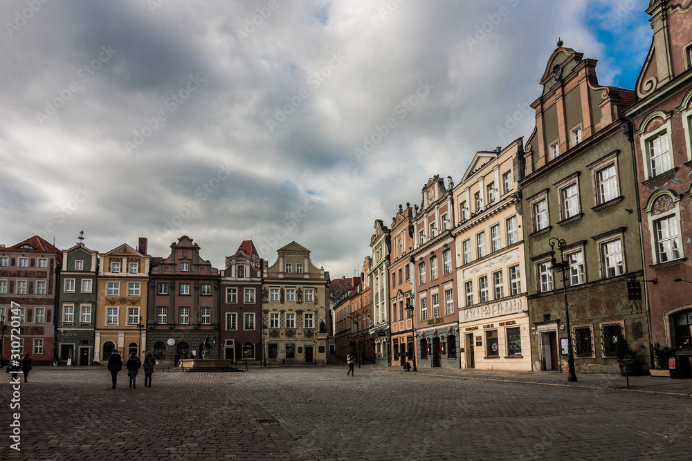 Stary Rynek square in Poznan