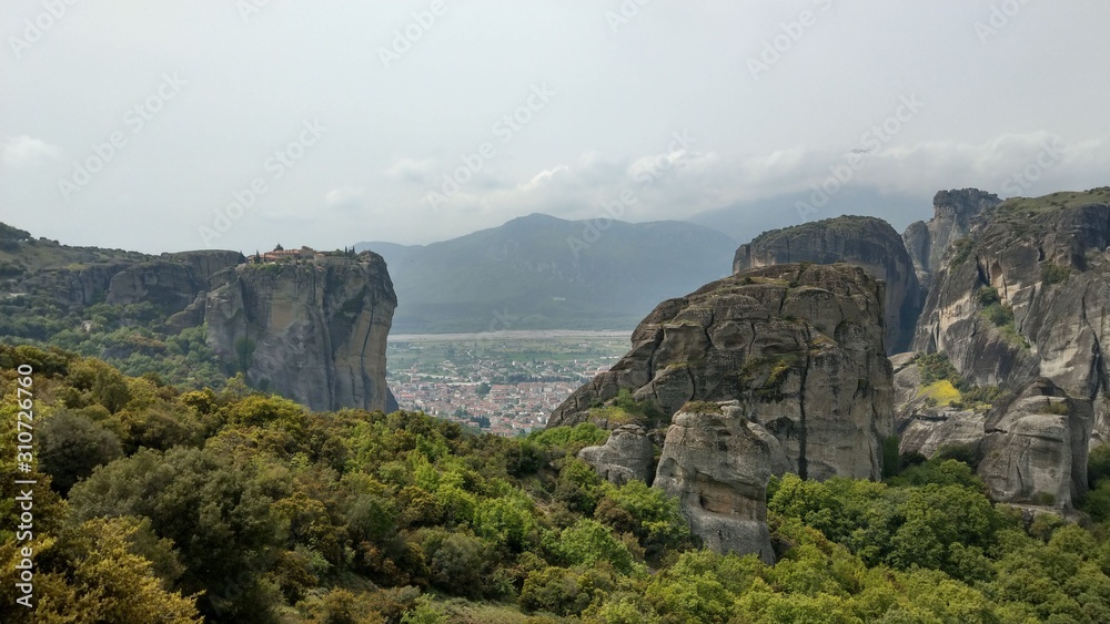 Naklejka premium Meteora Monastery