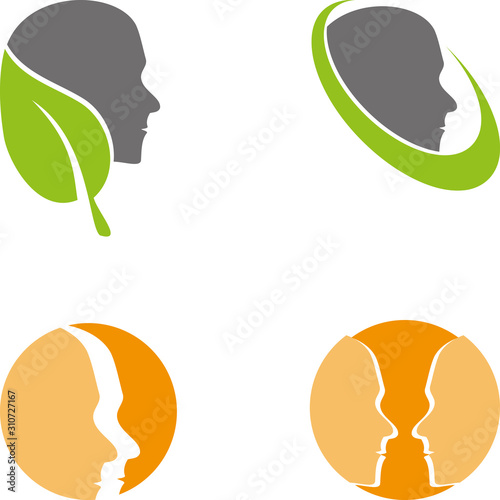 Kopf, Sammlung, Gesicht, Psychologie, Logo