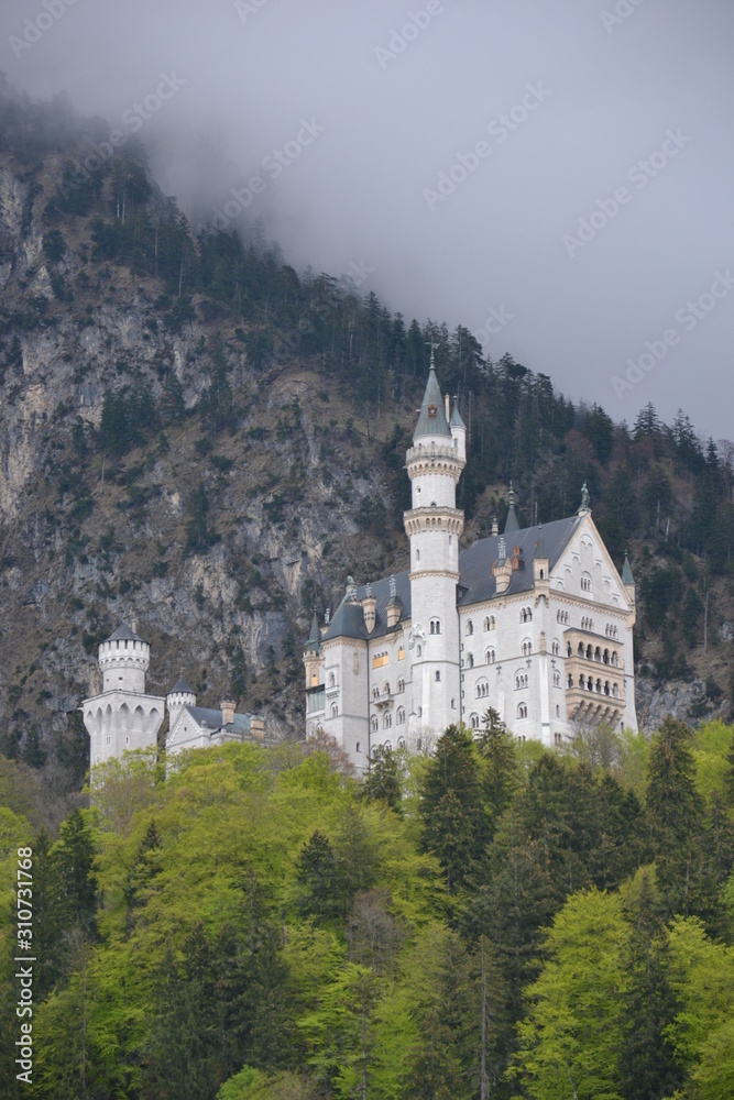 The most beautiful castles of the Bavarian Alps
