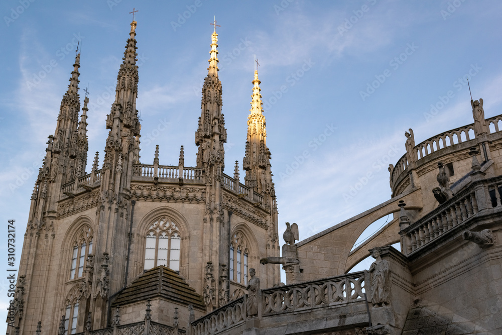 Gothic cathedral of Burgos. Stunning European Gothic.