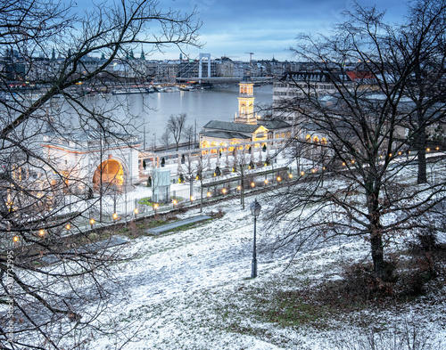 Varkert Bazaar in dusk in B...