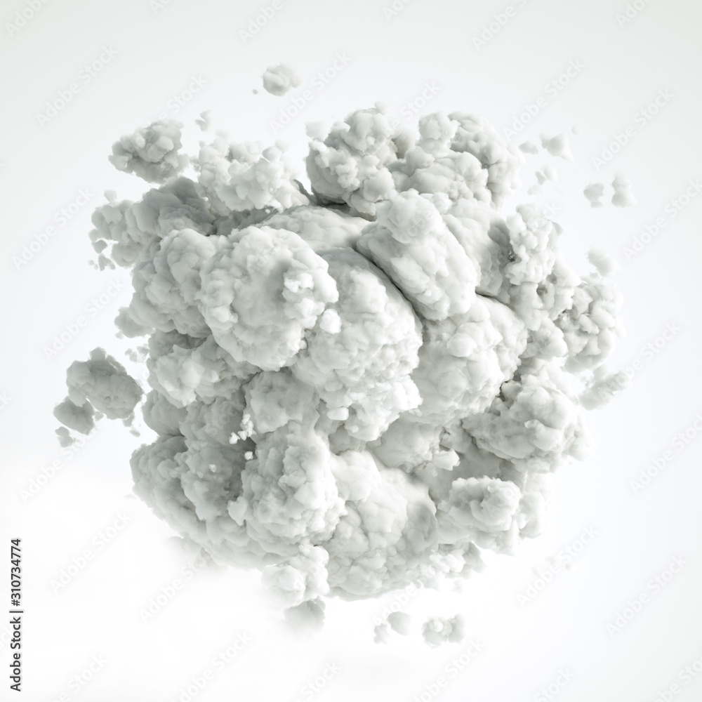 Cloud isolated, steam, smoke. 3d illustration, 3d rendering. Cloud isolated, steam, smoke. 3d illustration, 3d rendering.
