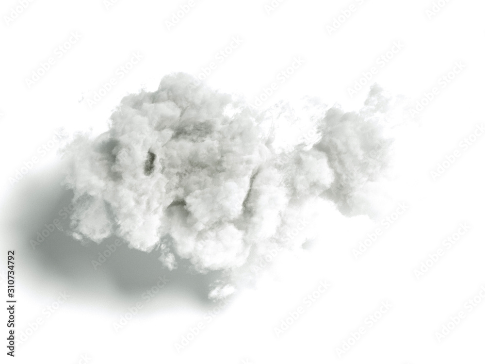 Cloud isolated, steam, smoke. 3d illustration, 3d rendering. Cloud isolated, steam, smoke. 3d illustration, 3d rendering.