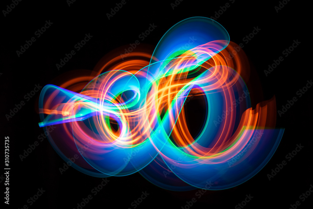 freehand lightpainting - real photo, NO illustration freehand lightpainting - real photo, NO illustration