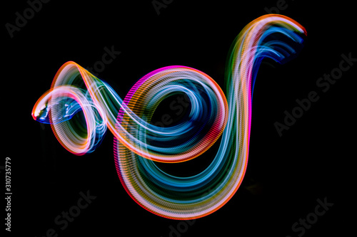 freehand lightpainting - real photo, NO illustration © srphotos