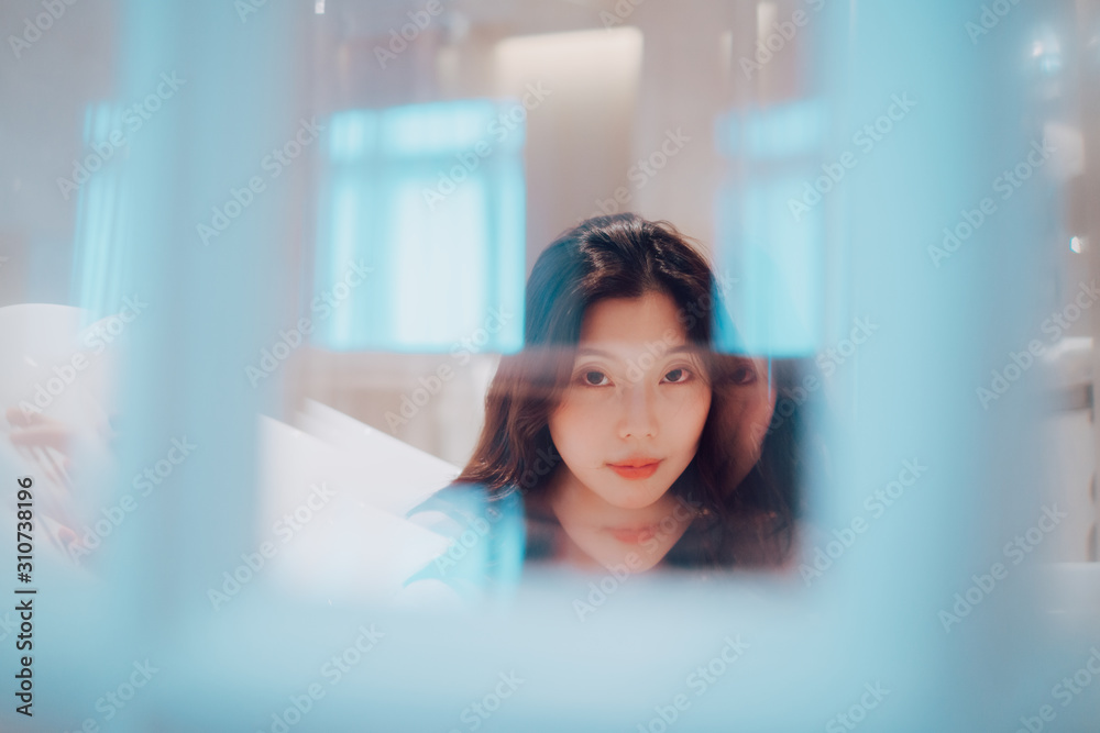 portrait of Asian woman