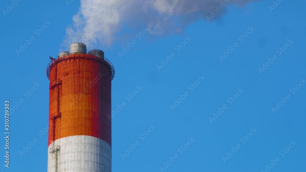 Dirty smoke on the white background, ecology problems Dirty smoke on the white background, ecology problems