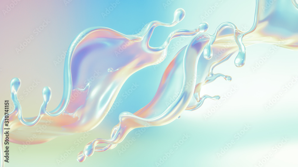 Abstract colorful background. 3d illustration, 3d rendering. Abstract colorful background. 3d illustration, 3d rendering.