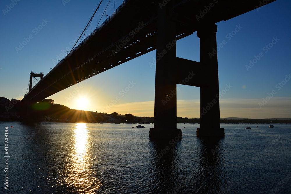 Taymar Bridge, Plymouth, England 