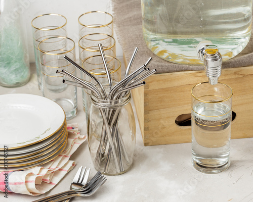 Photography Plastic free catering service for party event