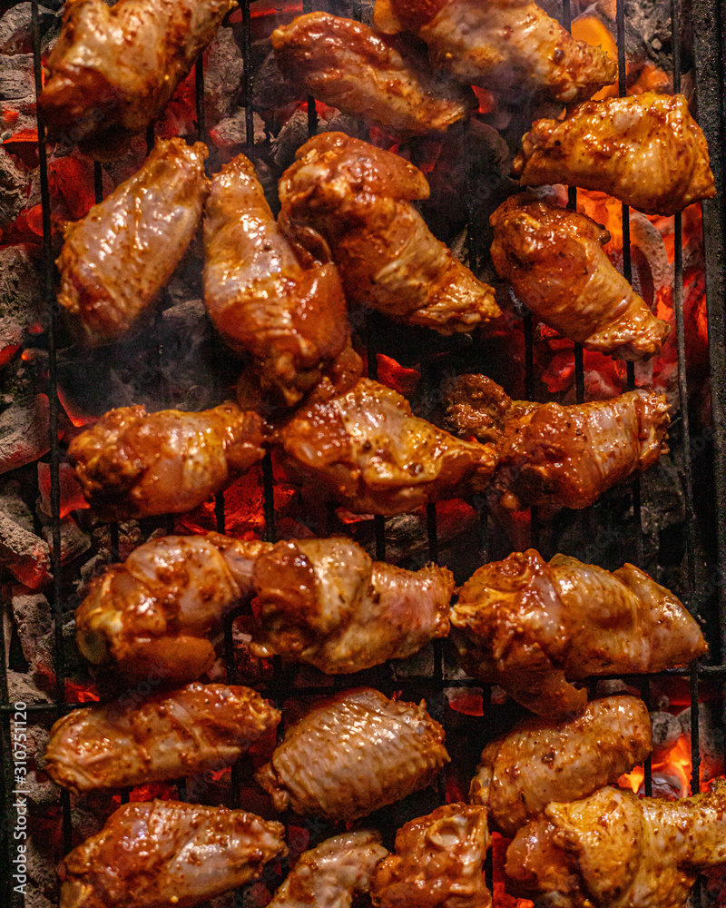 Chicken wings barbecue Chicken wings barbecue