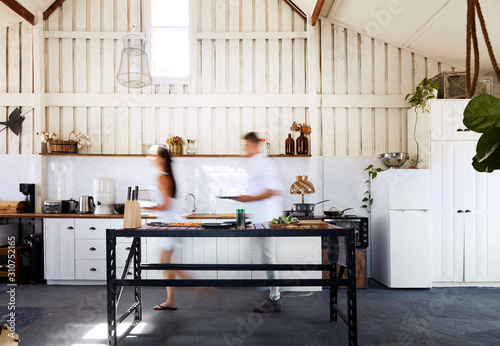cooking couple