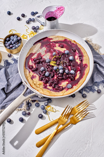 Vegan Dutch Baby Breakfast