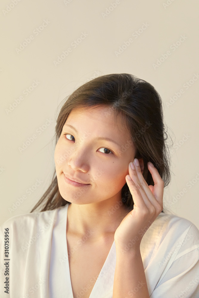 Portrait of an young Asian woman Portrait of an young Asian woman