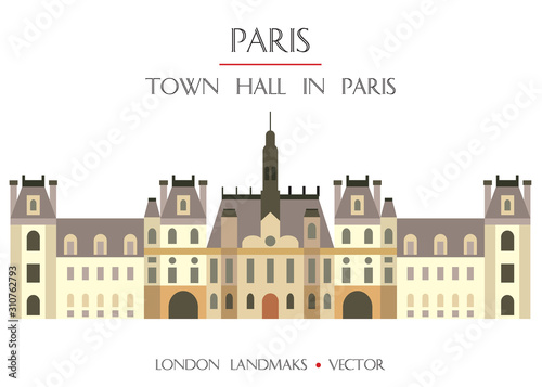 Colorful Paris landmark 9