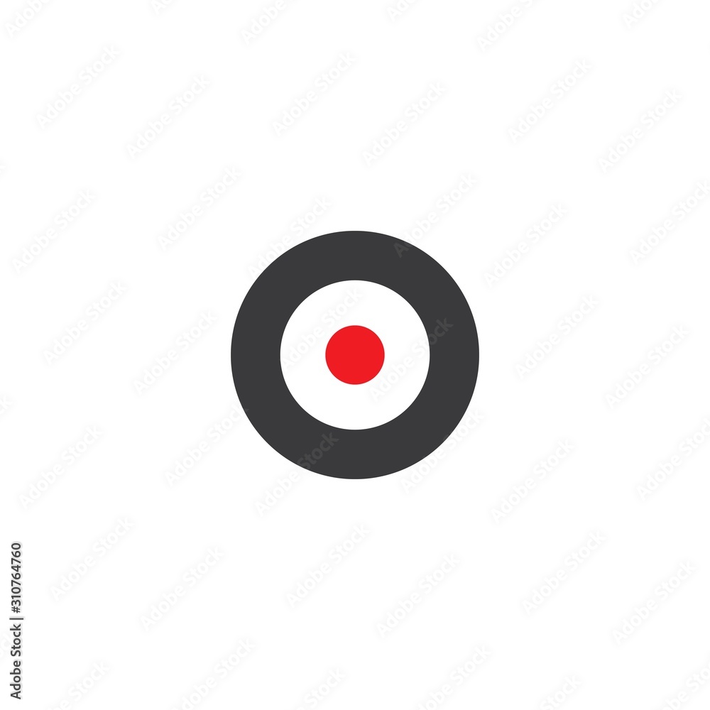 Target icon vector Target icon vector