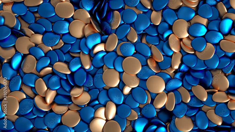 Beautiful background with beads, particles and simulation. 3d illustration, 3d rendering. Beautiful background with beads, particles and simulation. 3d illustration, 3d rendering.