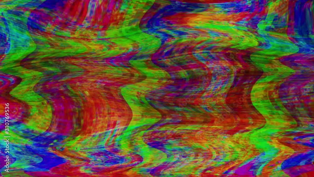 Abstract geometrical sci-fi trendy holographic background. Looped animation.