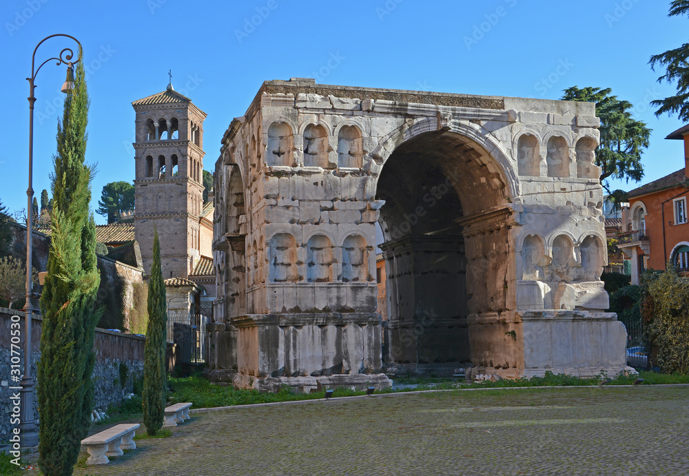 Janusbogen (Arco di Giano), Rom