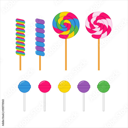 Lollipop Vector Design Illustration © Amri Azhar