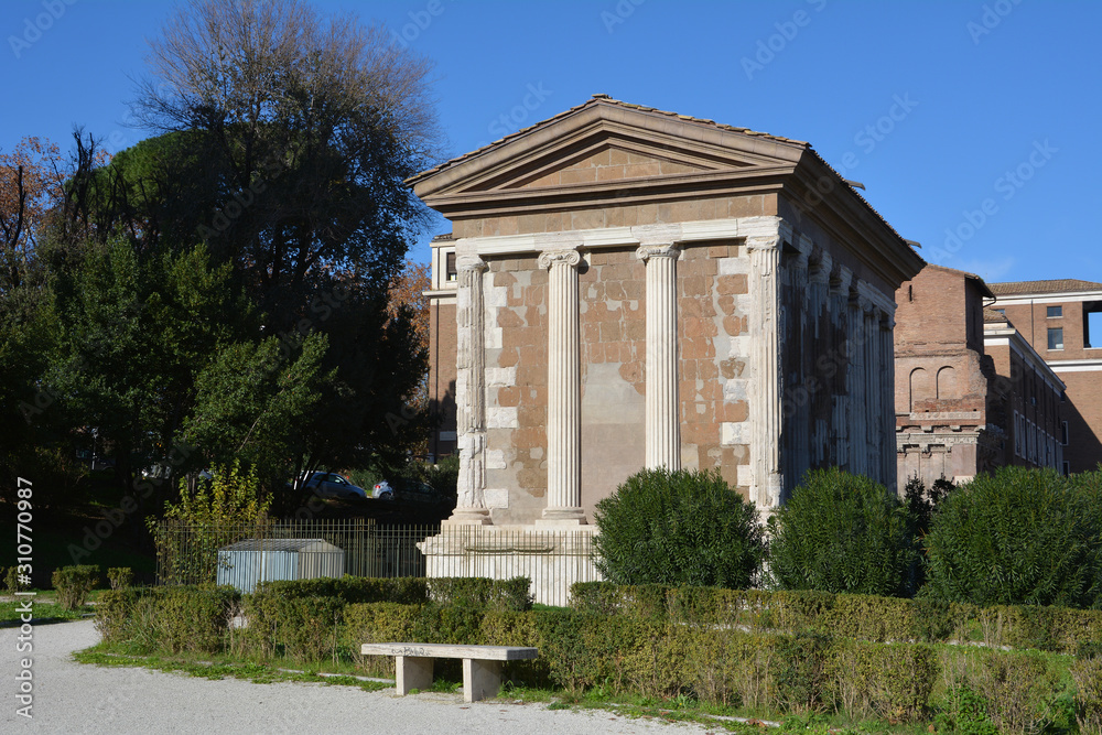 Fototapeta premium Tempio di Portuno, Rom