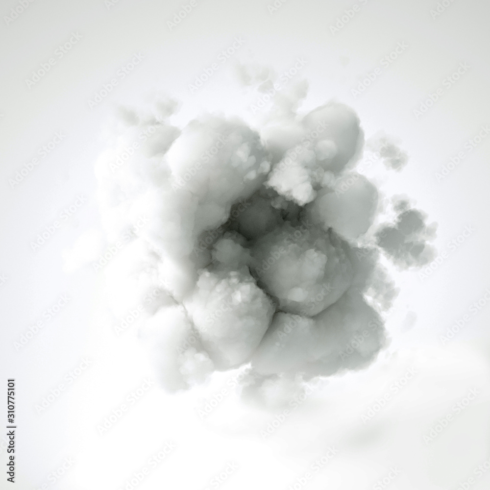 Cloud isolated, steam, smoke. 3d illustration, 3d rendering. Cloud isolated, steam, smoke. 3d illustration, 3d rendering.