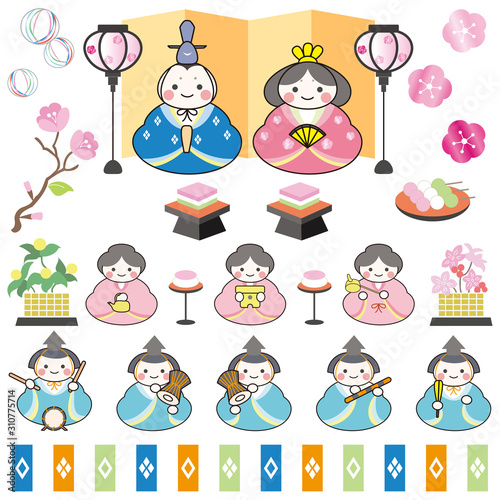 ひなまつり 桃の節句 ひな壇 三人官女 五人囃子 セット イラスト Vector De Stock Adobe Stock ひなまつり 桃の節句 ひな壇 三人官女 五人囃子 セット イラスト Vector De Stock Adobe Stock