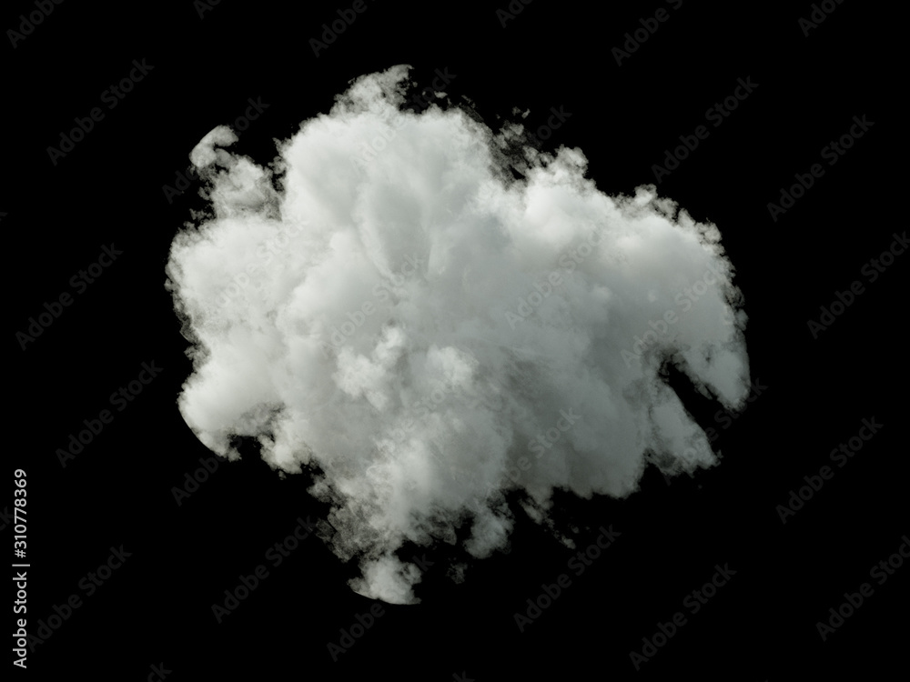 Cloud isolated, steam, smoke. 3d illustration, 3d rendering. Cloud isolated, steam, smoke. 3d illustration, 3d rendering.