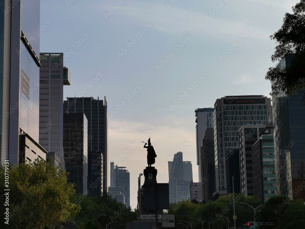 Fototapeta premium new york city of chicago