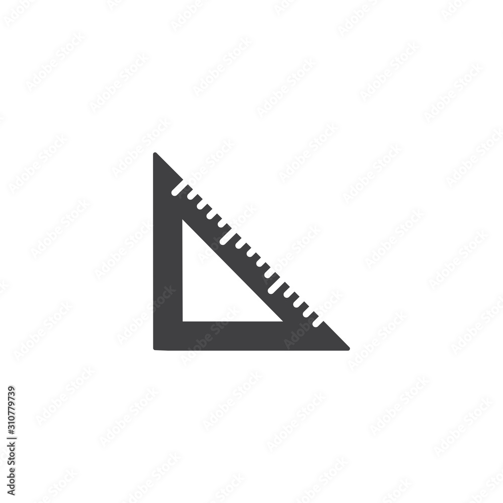 triangle ruler icon, centimeter icon triangle ruler icon, centimeter icon