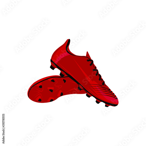Soccer Shoes Vector